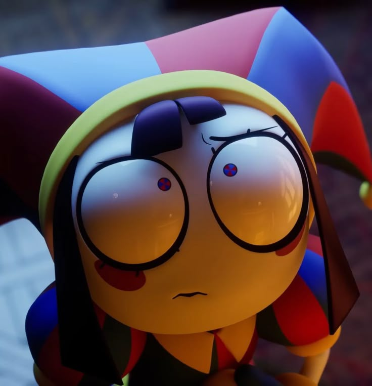 Sad Pomni profile picture fan art