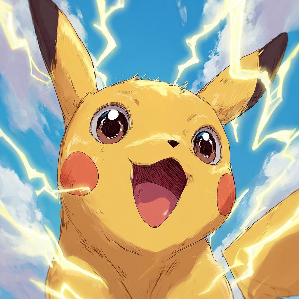 Funny Pikachu PFP