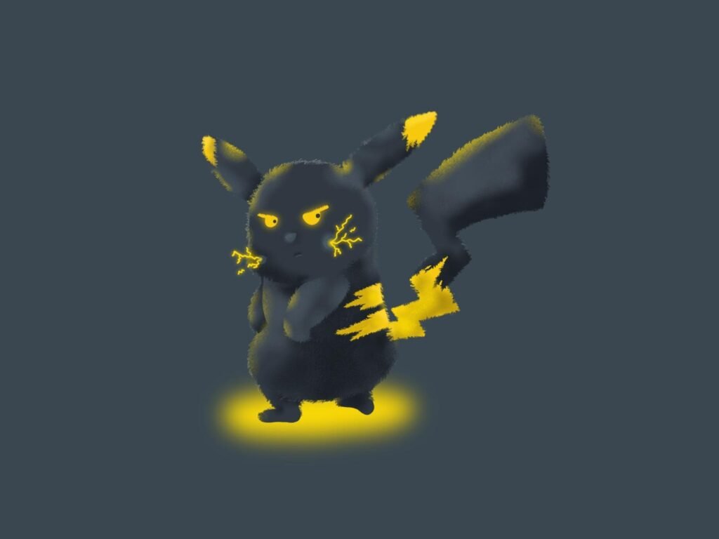 Black Pikachu PFP