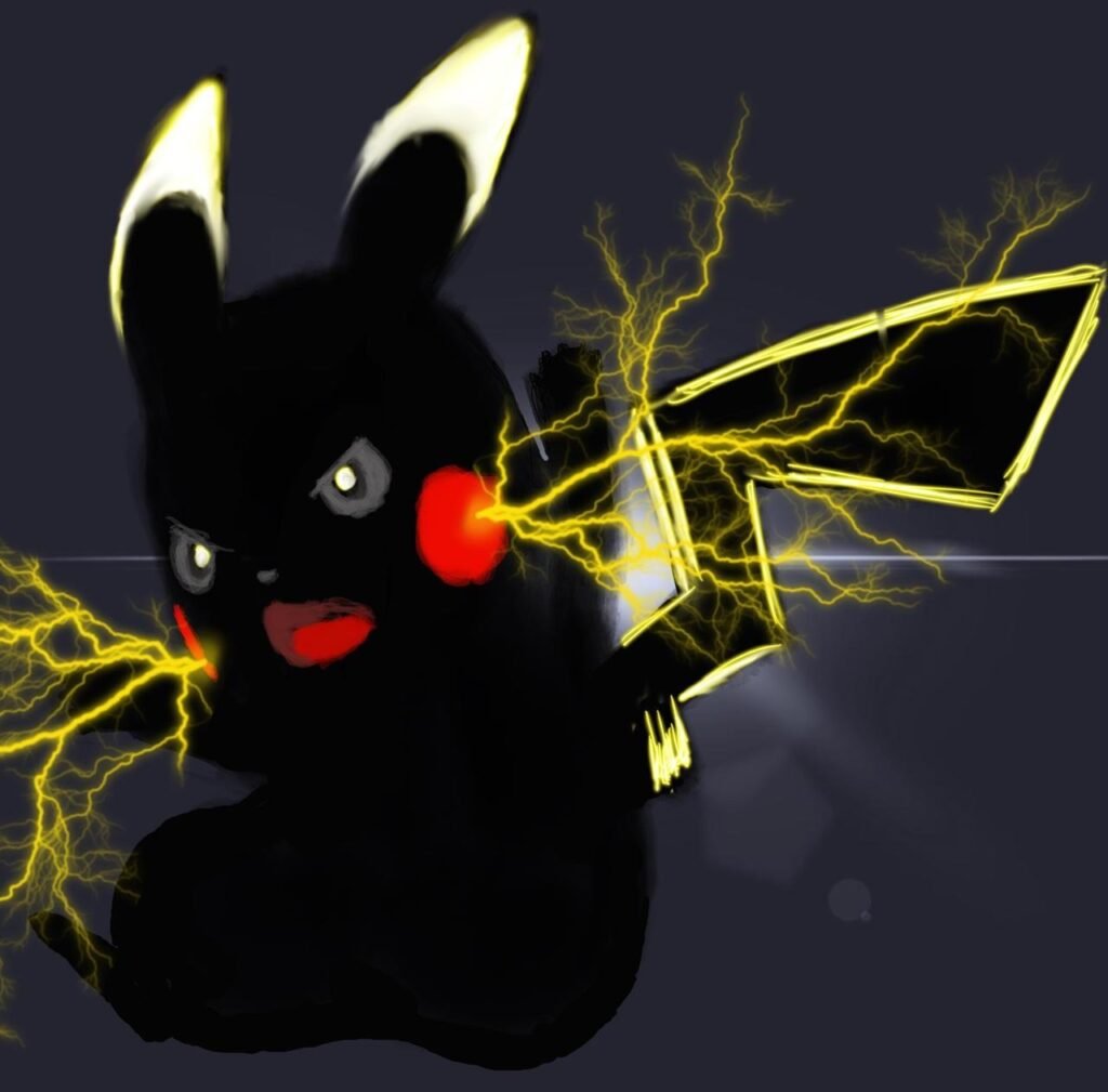 Black Pikachu PFP