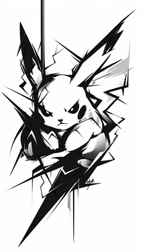 Black Pikachu PFP