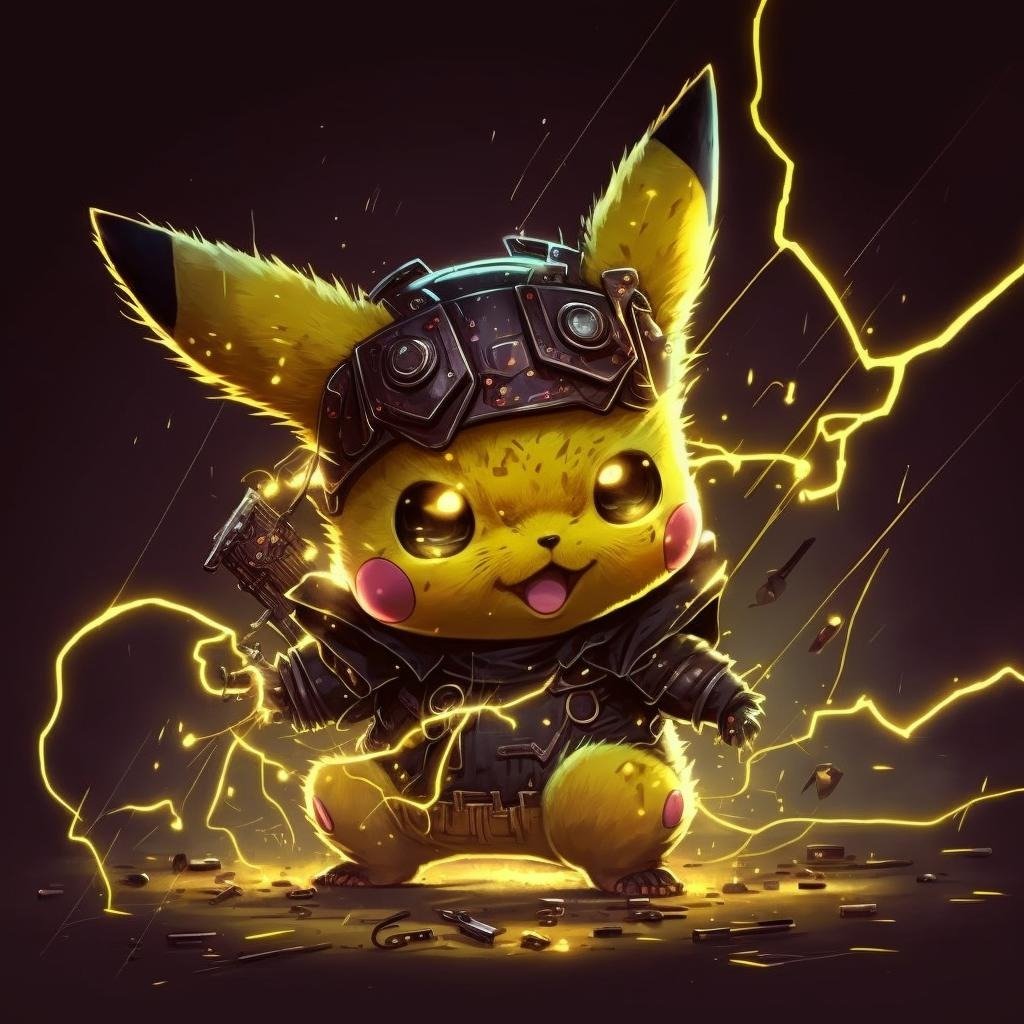 Black Pikachu PFP