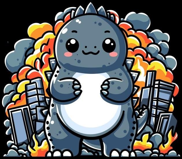 Chibi Godzilla cute profile picture