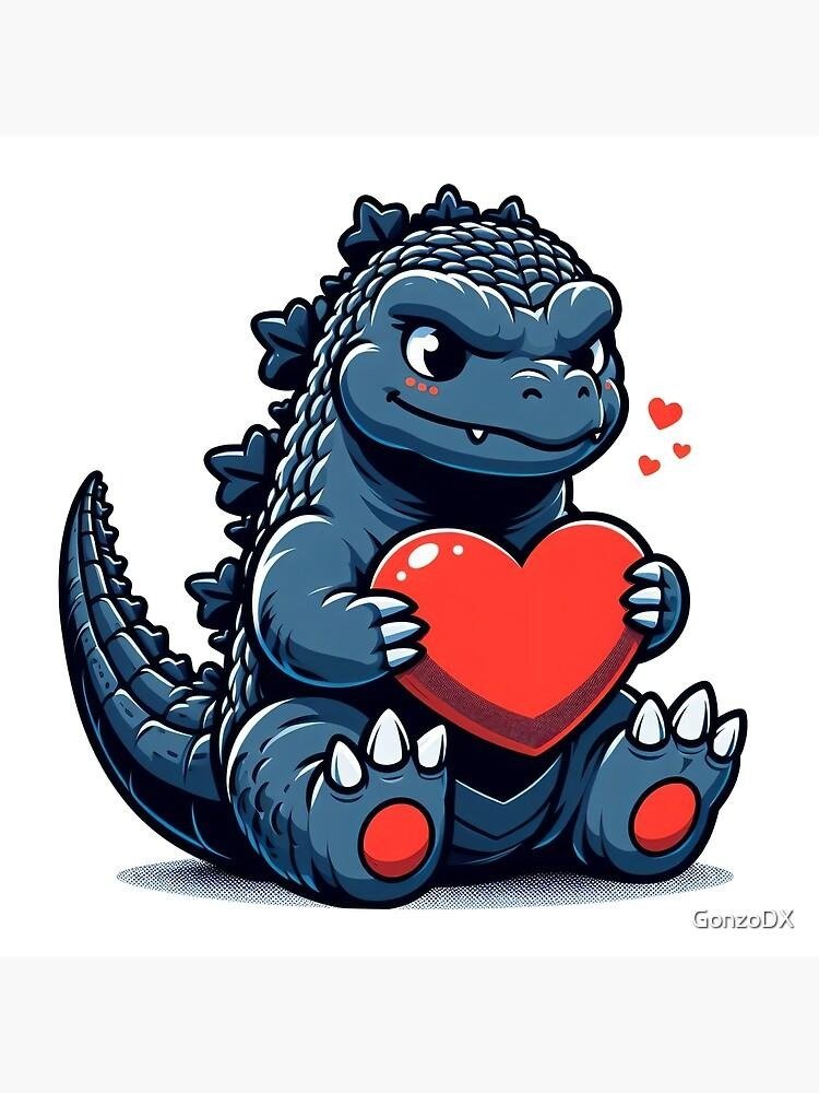 Chibi Godzilla cute profile picture
