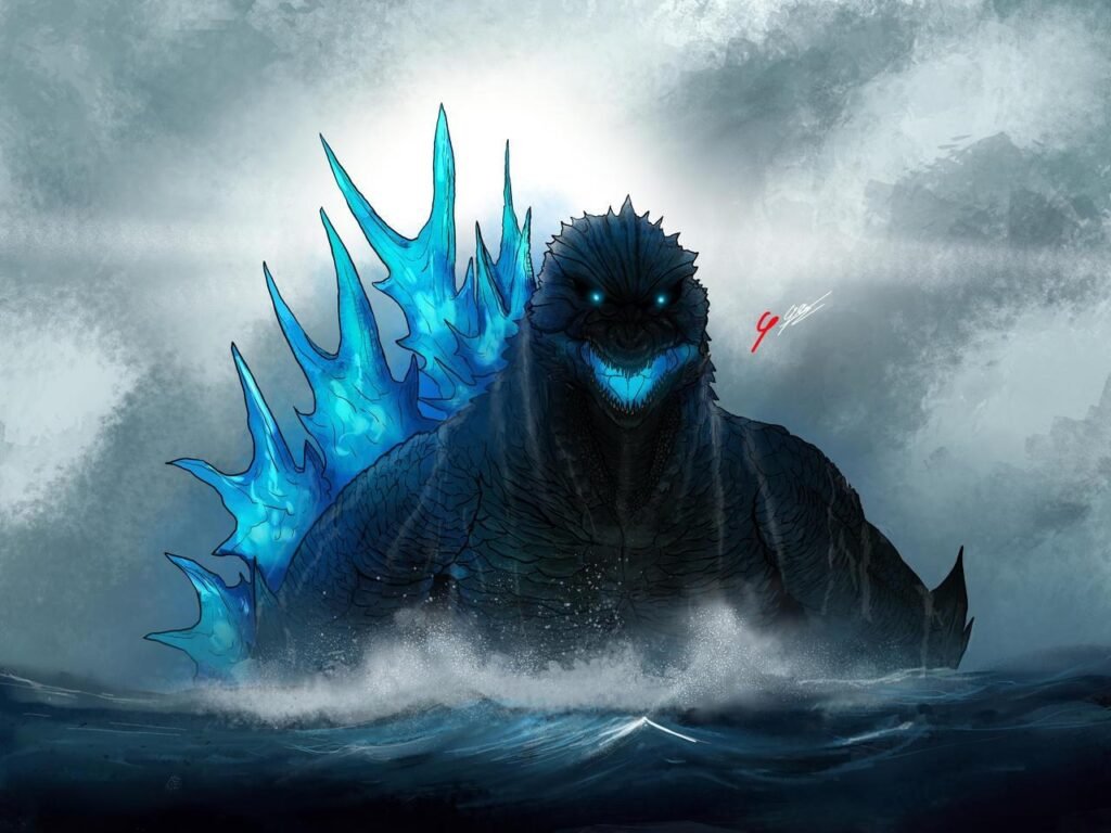 Godzilla fan art avatar