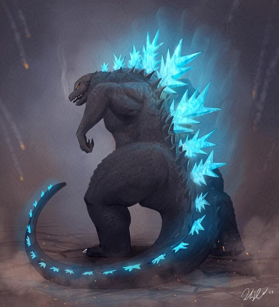 Godzilla fan art avatar