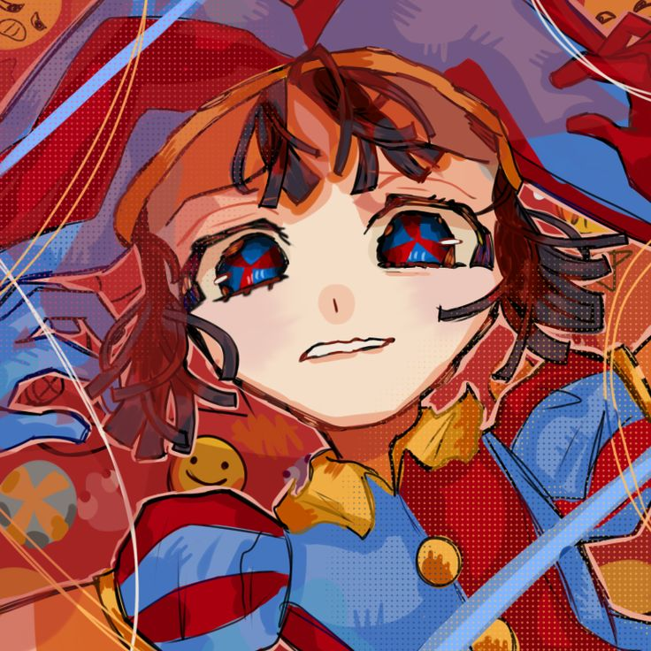 Pomni fan art portrait