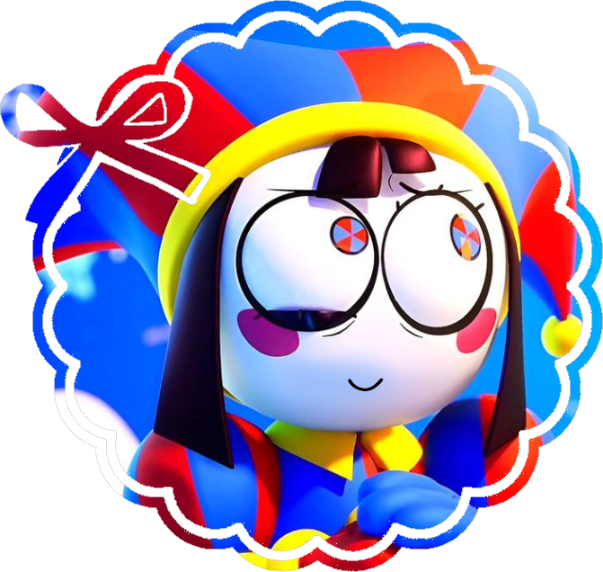 Pomni cartoon profile picture