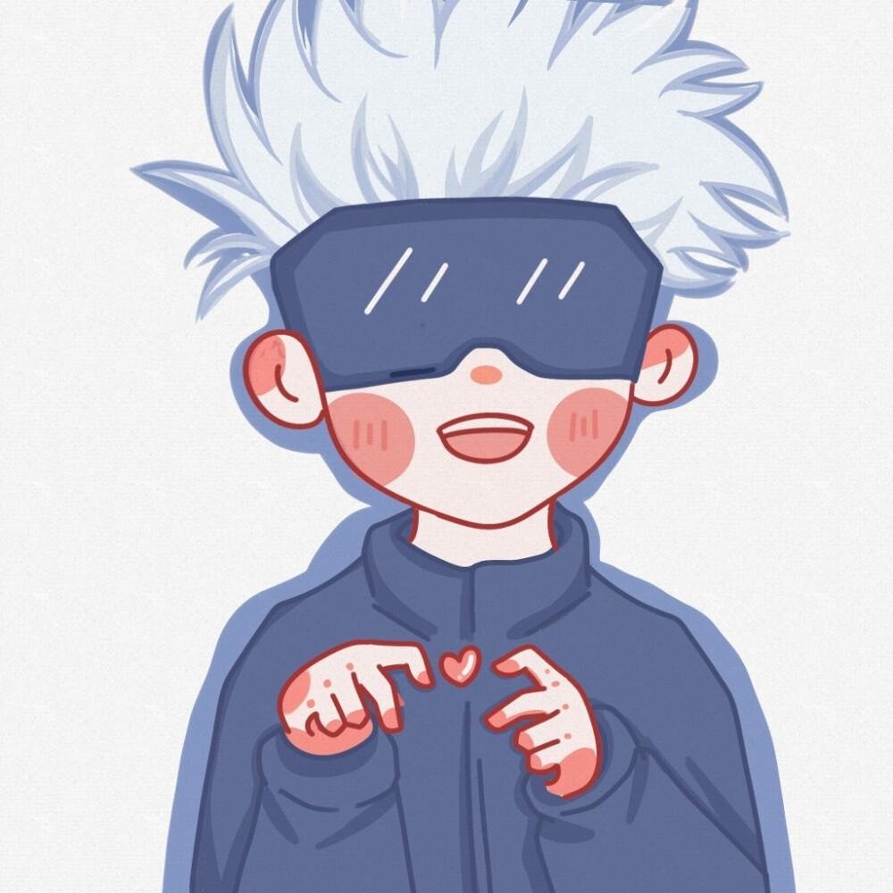 Cute Gojo anime avatar