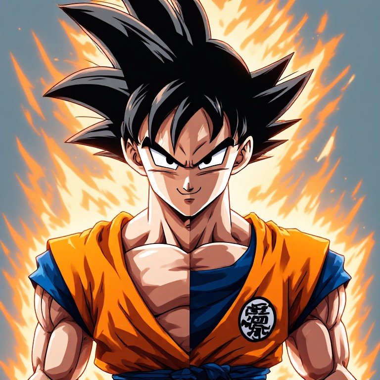 Goku matching PFP for a Goku and Vegeta avatar set