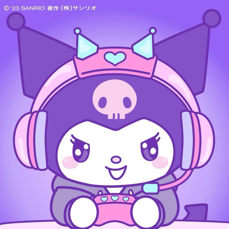 Kuromi Gaming PFP