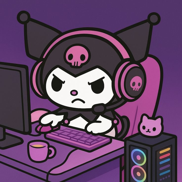 Kuromi Gaming PFP