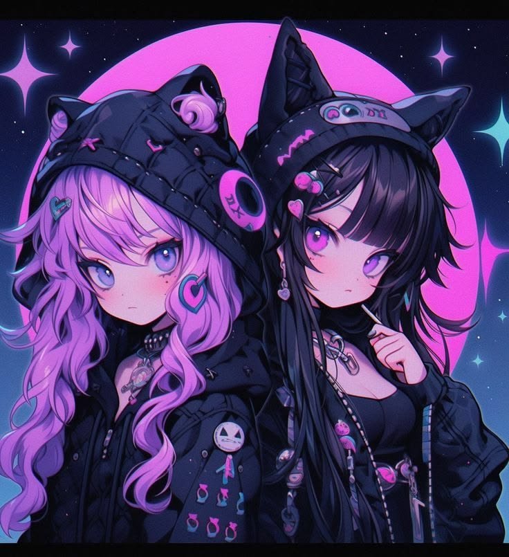 Kuromi and My Melody PFP