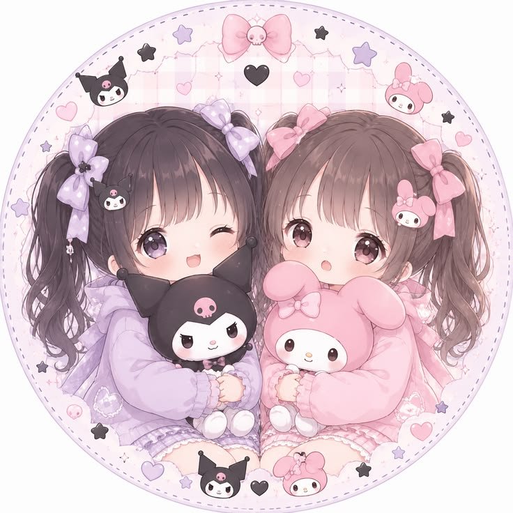 Kuromi and My Melody PFP