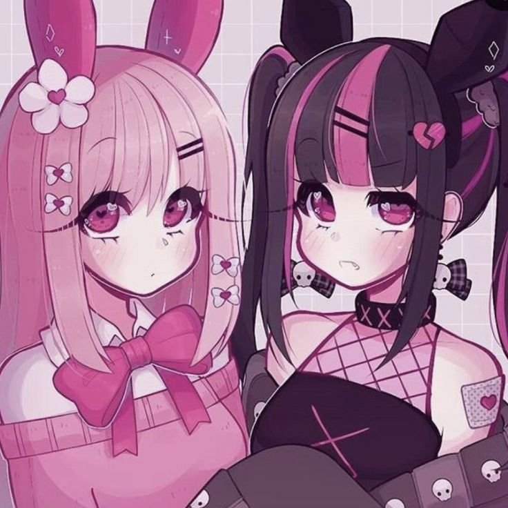 Kuromi and My Melody PFP