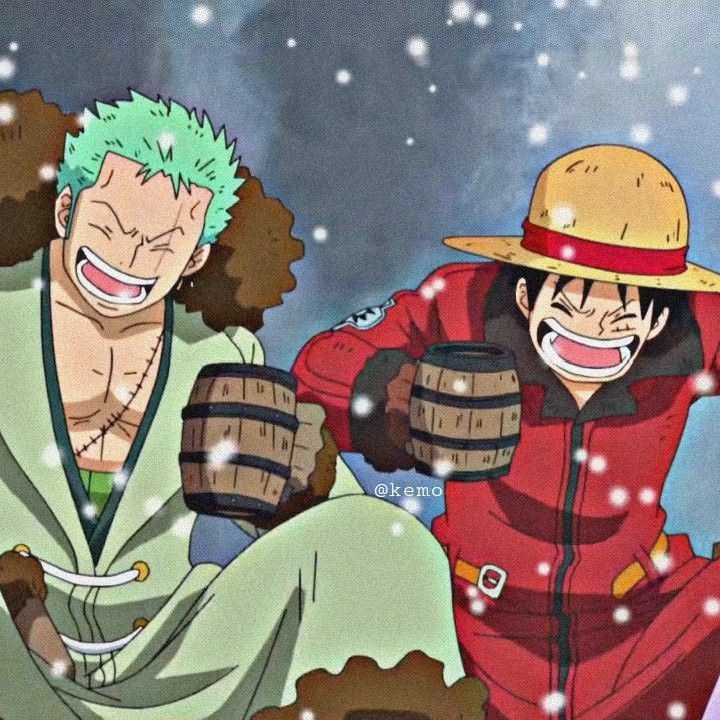 Zoro and Luffy PFPv